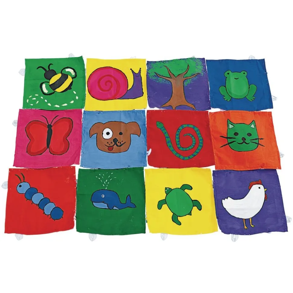 Colorations® Camp Community Canvas Quilt - Makes 12 Crafts