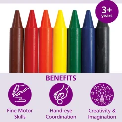 Colorations® Chubby Crayons Value Pack - Set of 200