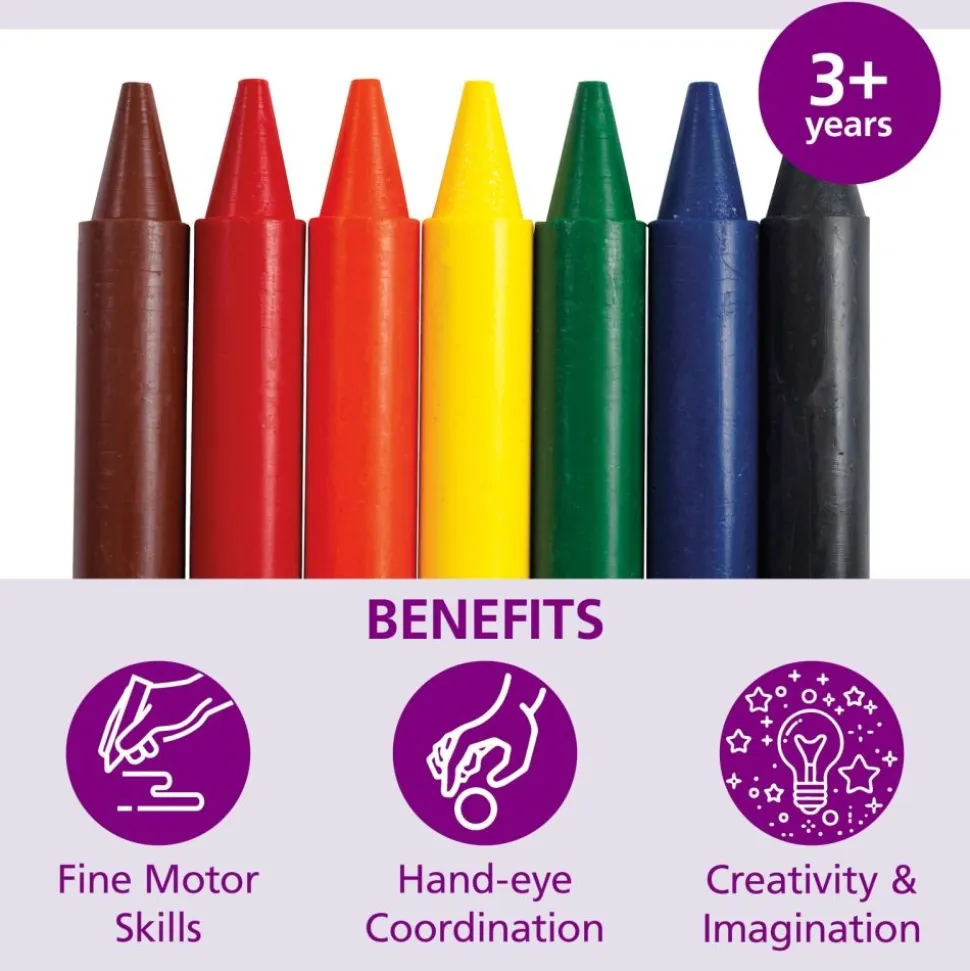 Colorations® Chubby Crayons Value Pack - Set of 200