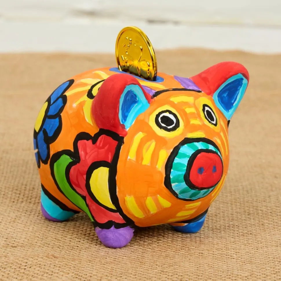 Colorations® Cinco de Mayo Fiesta Piggy Banks - Makes 12 Crafts