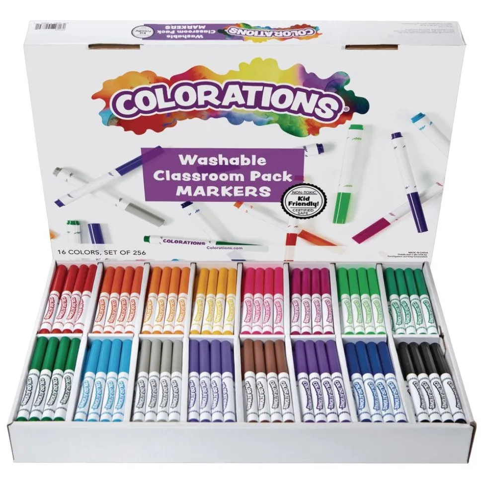Colorations® Classic Markers Classroom Value Pack - Set of 256