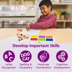 Colorations® Classroom ABC Rubber Stamp Set - 56 Pieces
