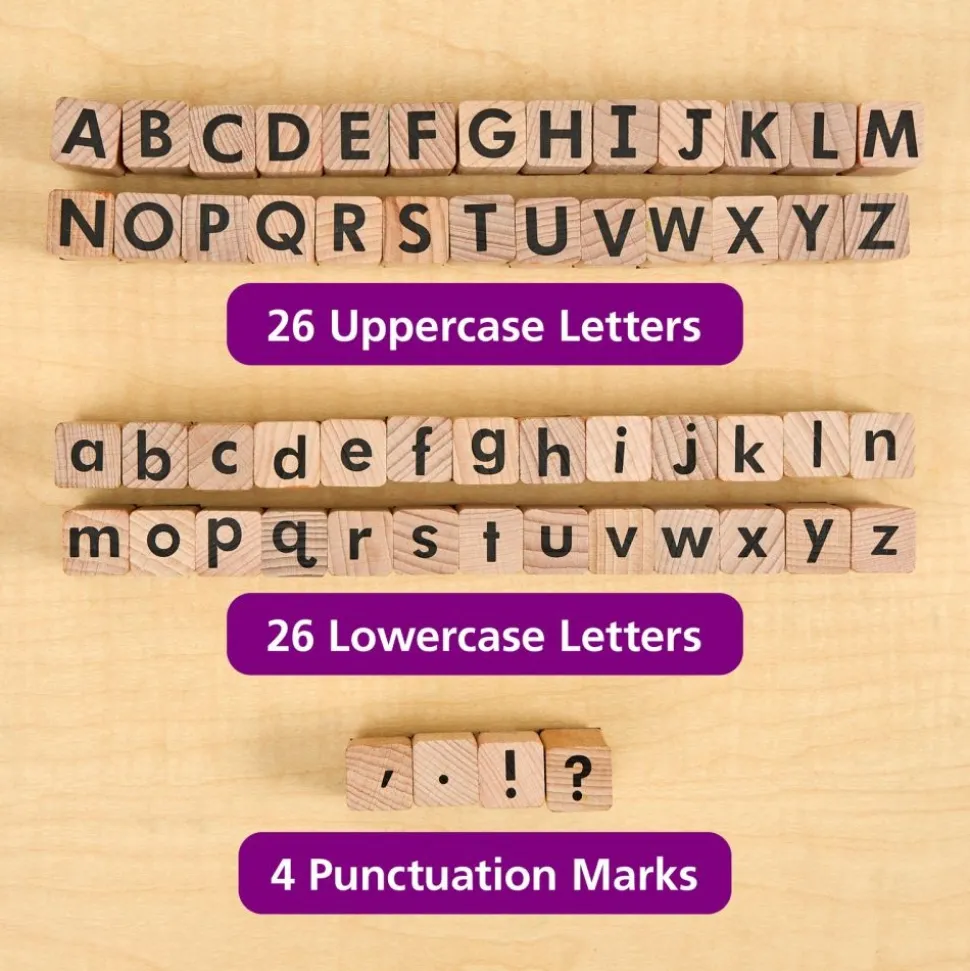 Colorations® Classroom ABC Rubber Stamp Set - 56 Pieces