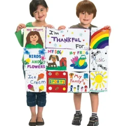 Colorations® Classroom Canvas Quilt - 12 Pieces