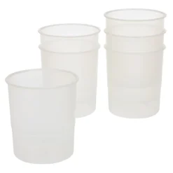 Colorations® Clear Craft Cups- Set of 6