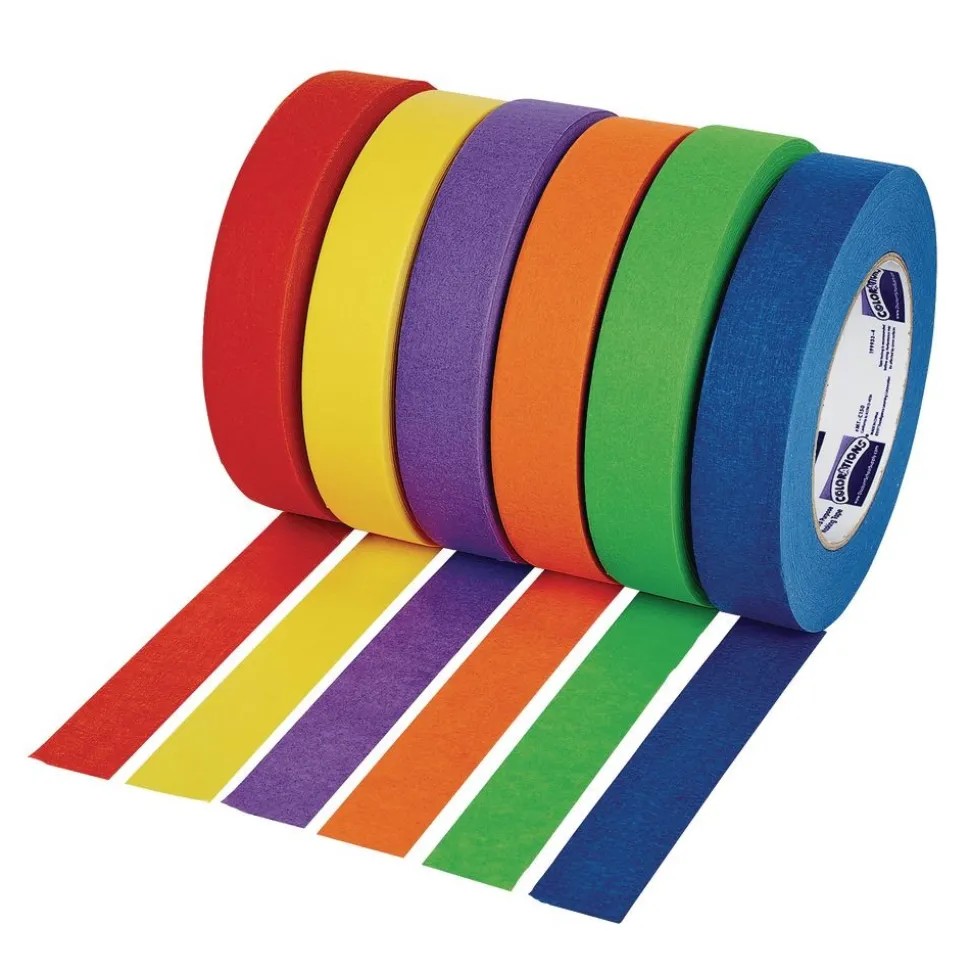 Colorations® 1" Colored Masking Tape Value Pack - Set of 6