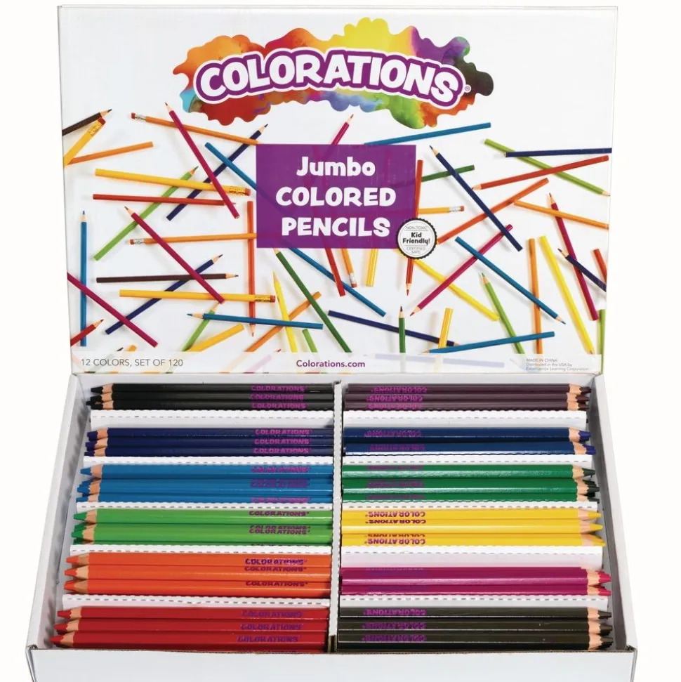 Colorations® Colored Pencils- Set of 12