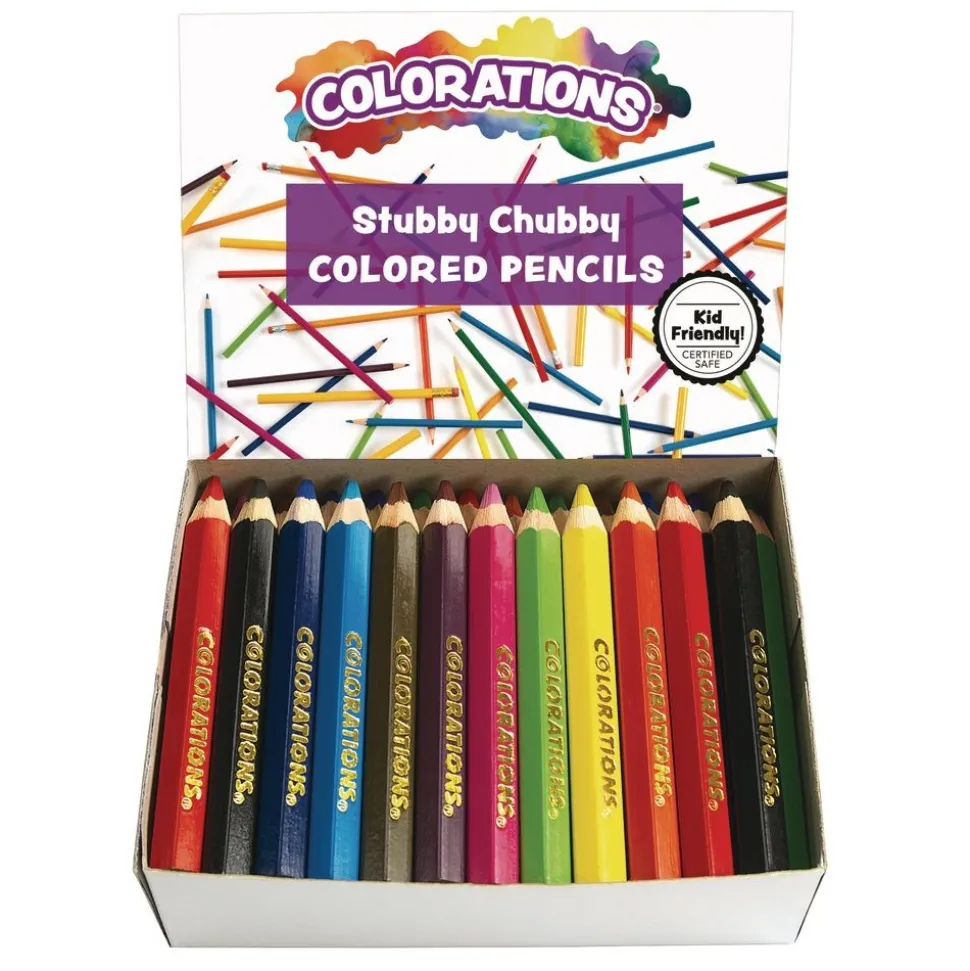 Colorations® Colored Pencils- Set of 12
