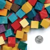 Colorations® Colored Wood Cubes - 196 Pieces