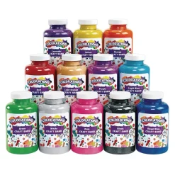 Colorations® Colorful Craft Sand - Value Pack Set of 12