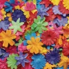 Colorations® Colorful Fabric Flowers - 300 Pieces