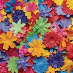 Colorations® Colorful Fabric Flowers - 300 Pieces