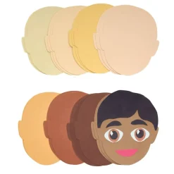 Colorations® Colors Like Me® Faces - Set of 24