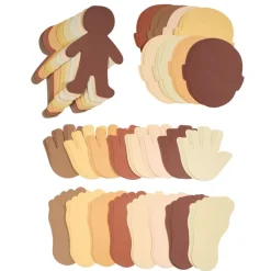 Colorations® Colors Like Me® Feet, Hands, Face & People Shapes