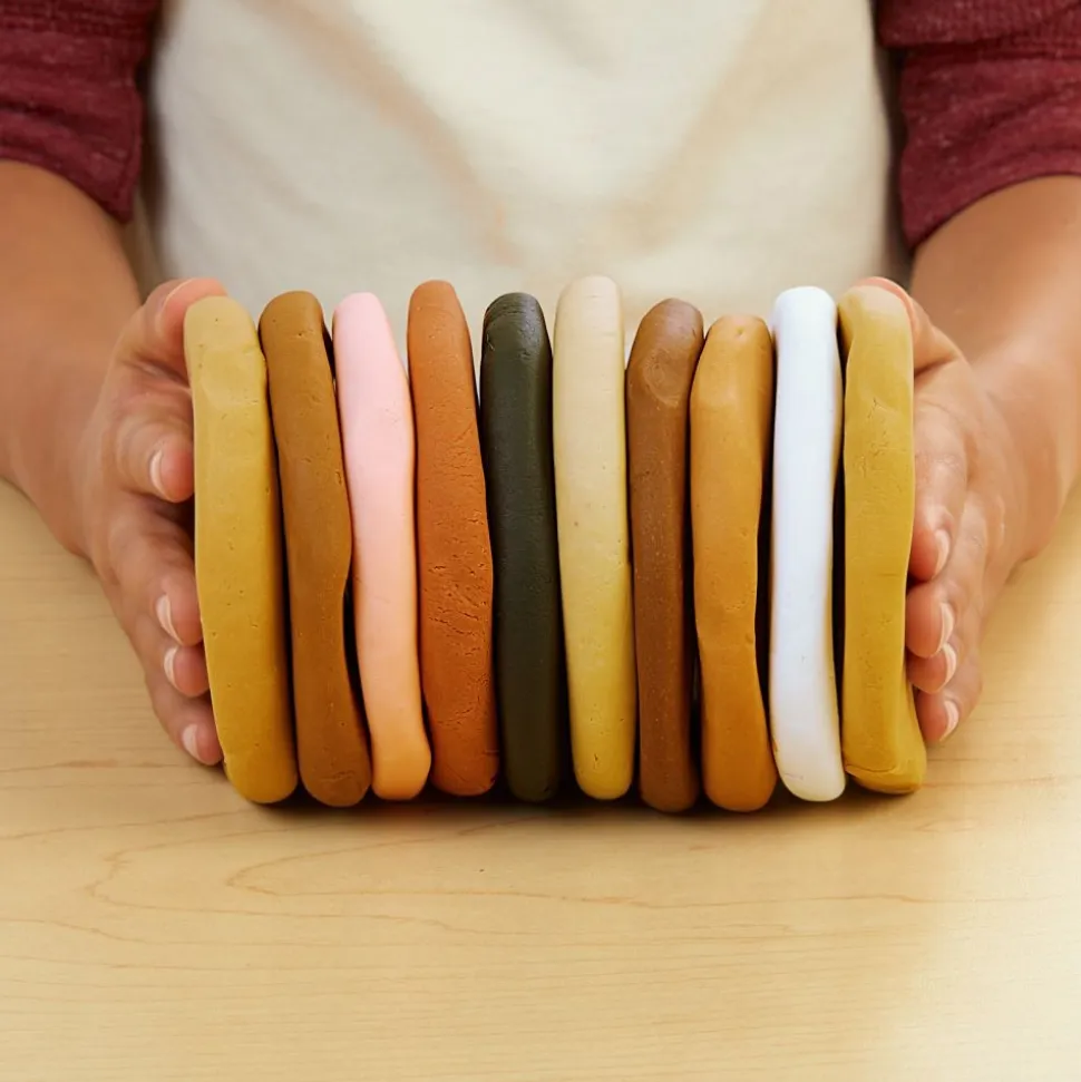 Colorations® Colors Like Me® Mega Tool & Dough Collection, Set of 30 Dough Tubs & 89 Dough Accessories