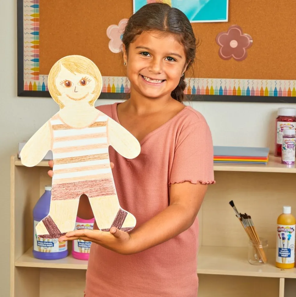 Colorations® Colors Like Me® People Shapes and Crayons