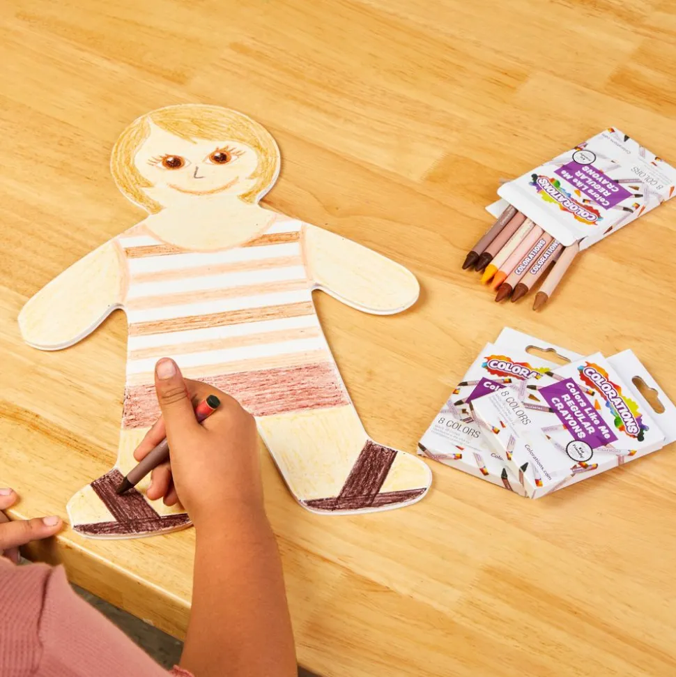 Colorations® Colors Like Me® People Shapes and Crayons