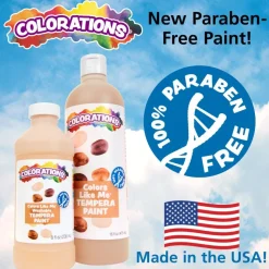 Colorations® Colors Like Me® Washable Tempera Paint, 8 oz. - set of 8