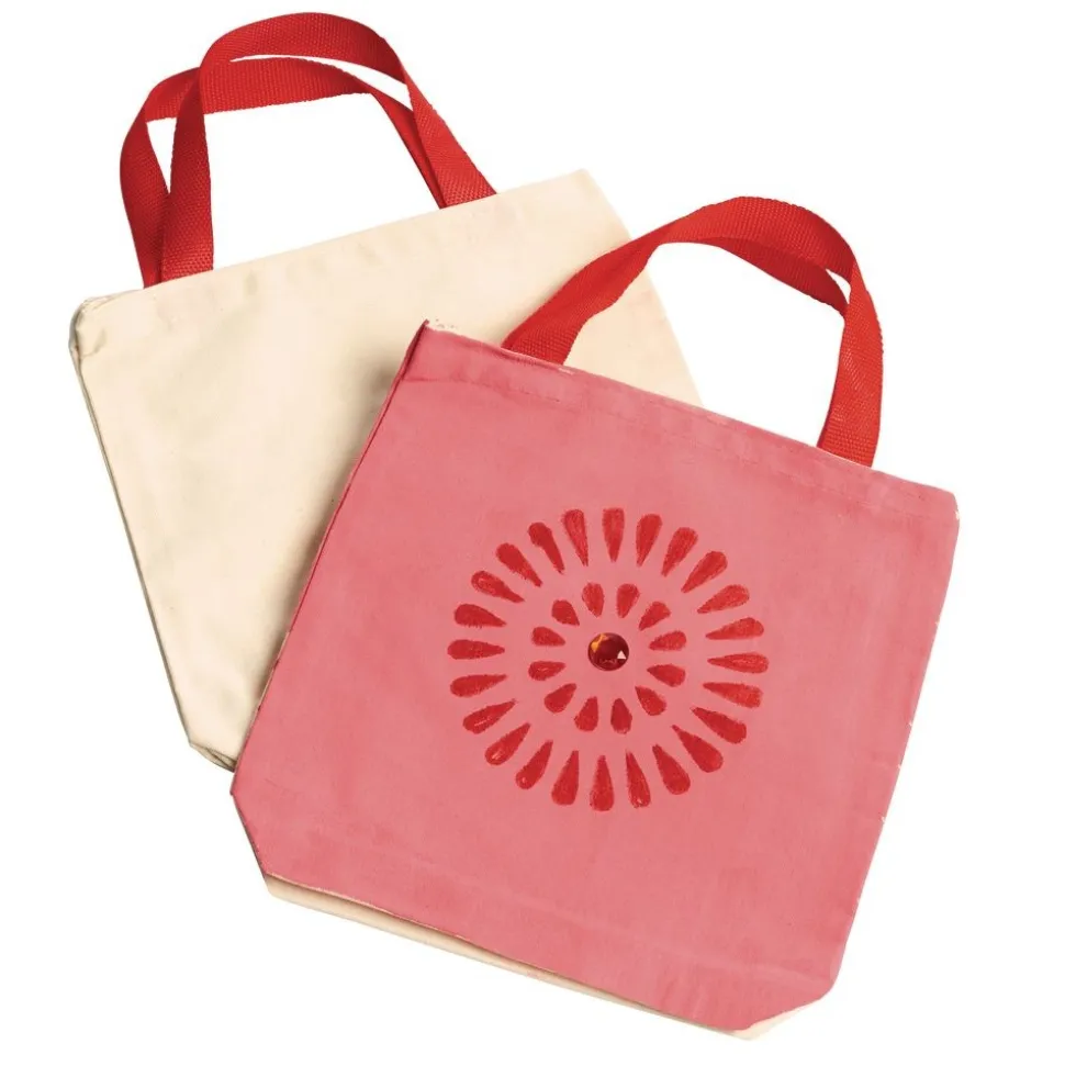 Colorations® Create & Carry Valentine Tote Bags - Makes 12 Crafts