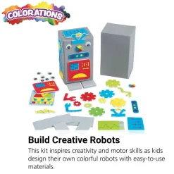 Colorations® Create Your Own Robot - Kit for 12