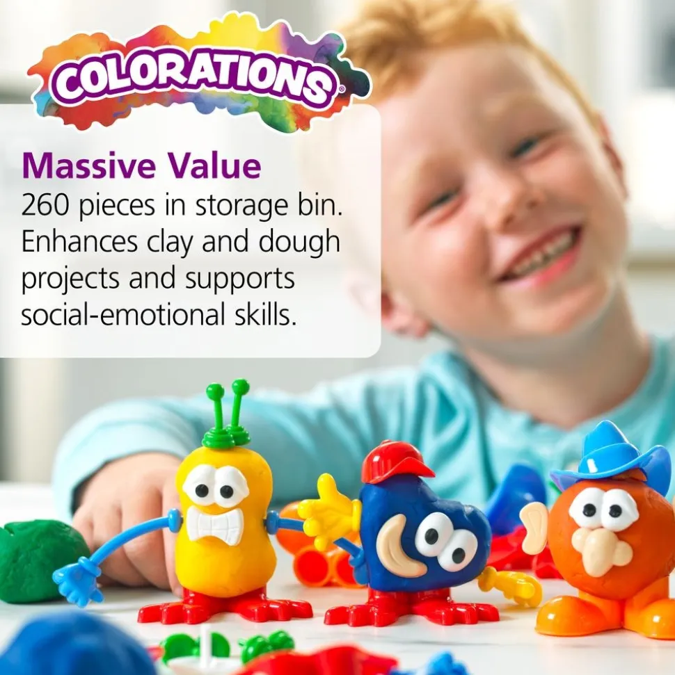 Colorations® Creative Creatures Dough Builders - 260 Pieces