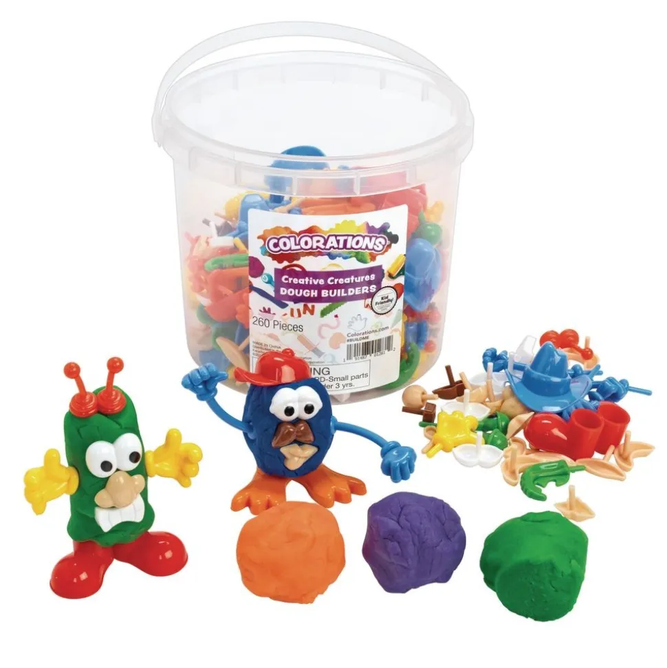 Colorations® Creative Creatures Dough Builders - 260 Pieces