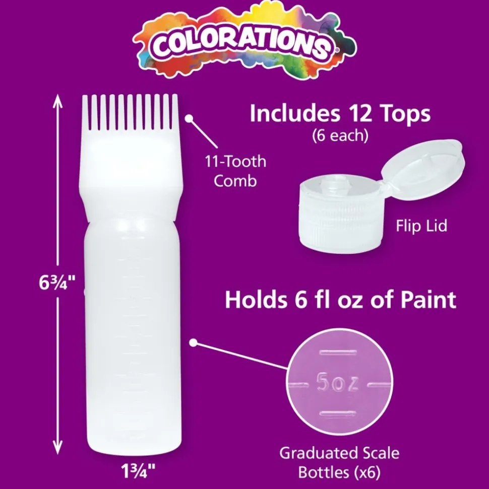 Colorations® CreativeFlow™ Pattern Painter & Metallic BioColor® Art Kit