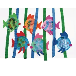 Colorations® Crepe Paper Streamers, Bright Colors - Set of 6