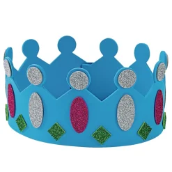 Colorations® Dazzling Foam Crowns - Kit of 16