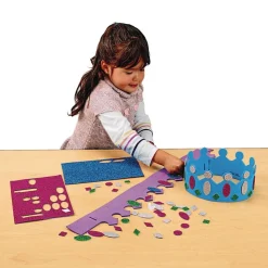 Colorations® Dazzling Foam Crowns - Kit of 16