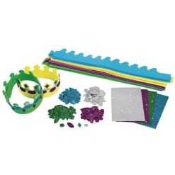 Colorations® Dazzling Foam Crowns - Kit of 16