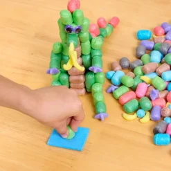 Colorations® 3D Building Puffs & Shapes - 3000 Pieces