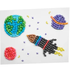 Colorations® 3D Building Puffs & Shapes - 3000 Pieces