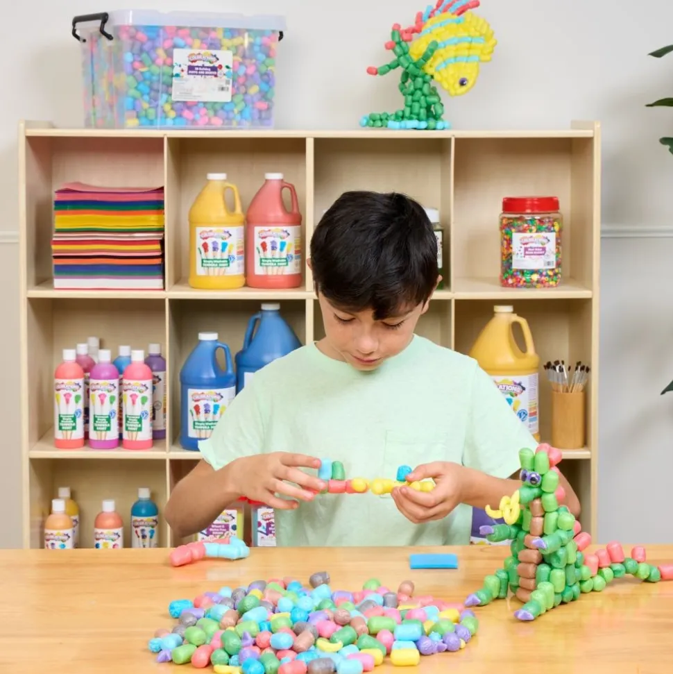 Colorations® 3D Building Puffs & Shapes - 3000 Pieces