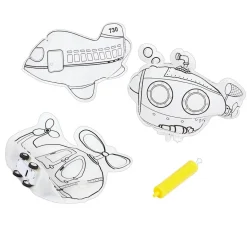 Colorations® Decorate, Inflate, and Move Vehicles - Set of 3 Designs