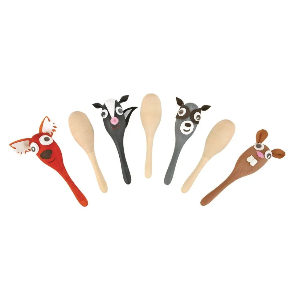 Colorations® Decorate Your Own Wooden Maracas - Set of 12