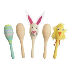 Colorations® Decorate Your Own Wooden Maracas - Set of 12