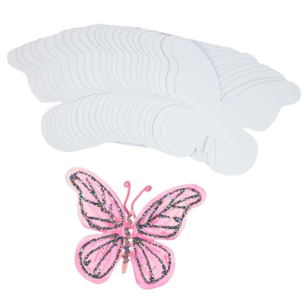 Colorations® Decorate Your Own Paper Butterflies - Set of 24