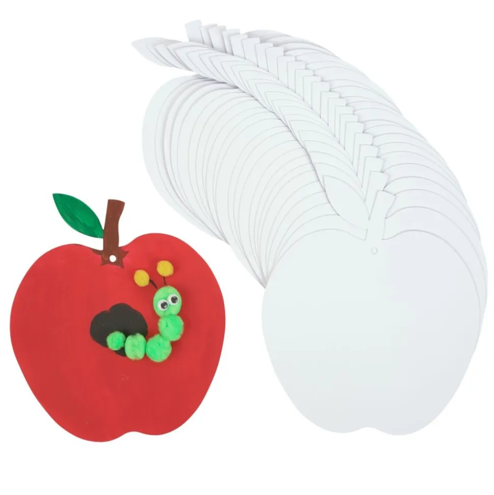 Colorations® Decorate Your Own Paper Apples - Set of 24