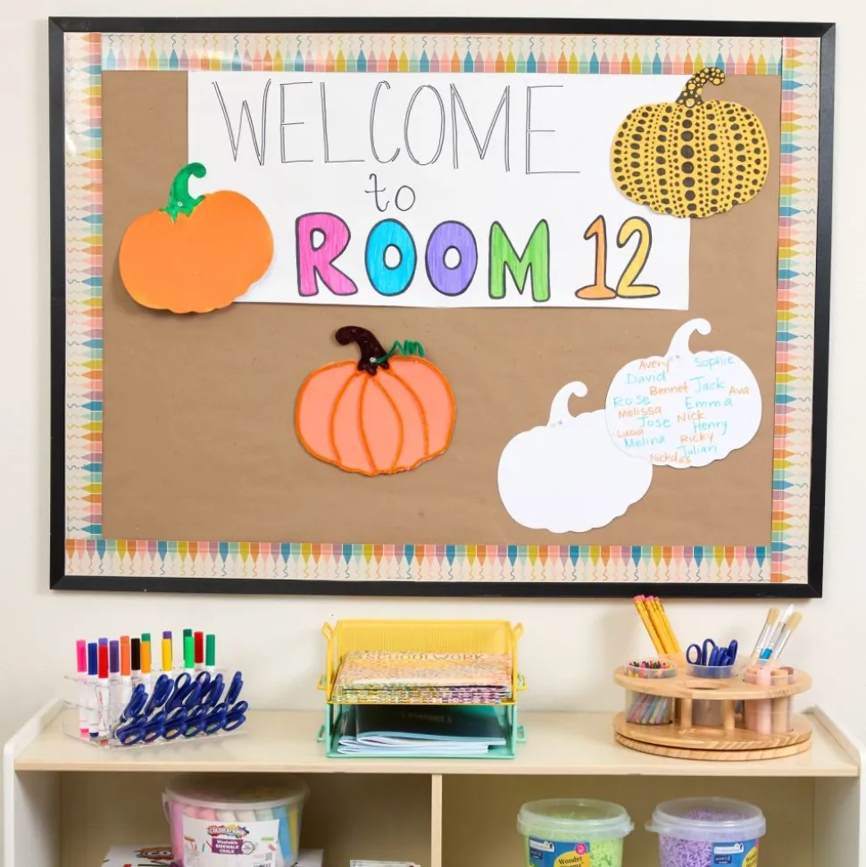 Colorations® Decorate Your Own Paper Pumpkins - Set of 24