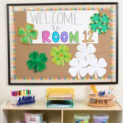 Colorations® Decorate Your Own Paper Shamrocks - Set of 24