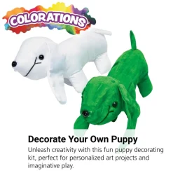 Colorations® Decorate Your Own Puppy - Set of 12