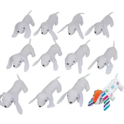 Colorations® Decorate Your Own Puppy - Set of 12