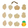 Colorations® Decorate Your Own Wooden Fruit Shape Ornaments