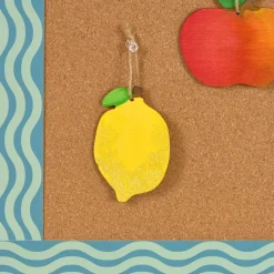 Colorations® Decorate Your Own Wooden Fruit Shape Ornaments