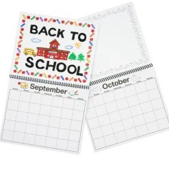 Colorations® Decorate Your Own Calendar- Set of 12