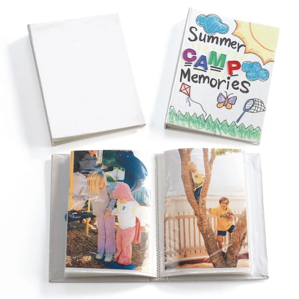 Colorations® Decorate Your Own Photo Albums - Set of 12