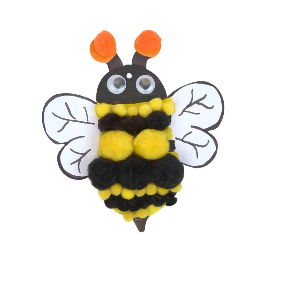 Colorations® Decorate Your Own Paper Bees - Set of 24