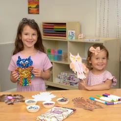 Colorations® Decorate Your Own Paper Owls - Set of 24