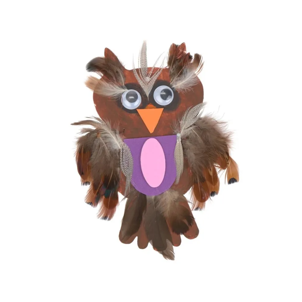 Colorations® Decorate Your Own Paper Owls - Set of 24